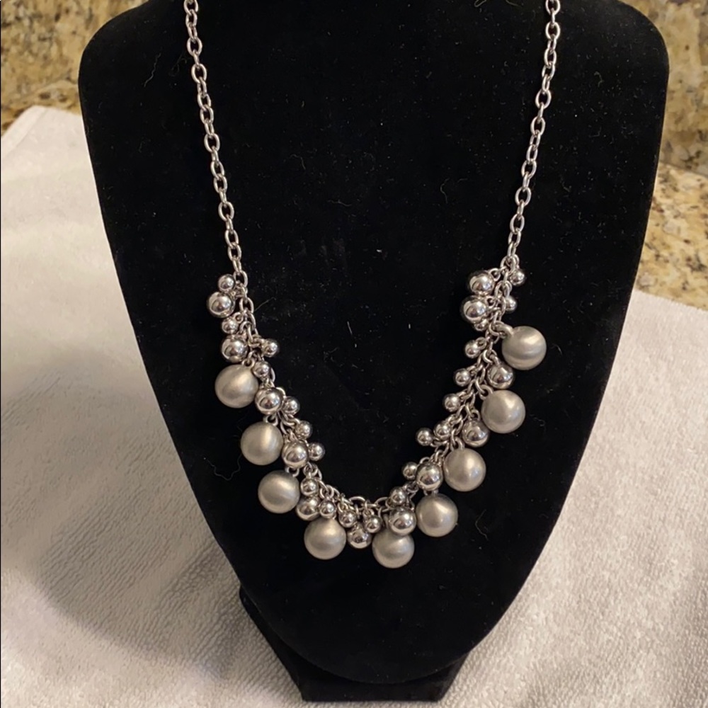 Silver necklace